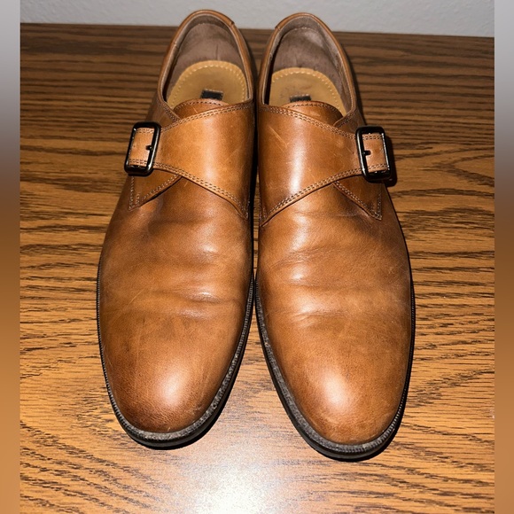 Gordon Rush brown leather dress shoes size 7 1/2 - Picture 2 of 4